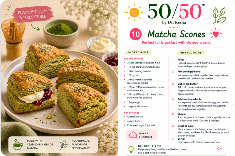 Matcha Scones