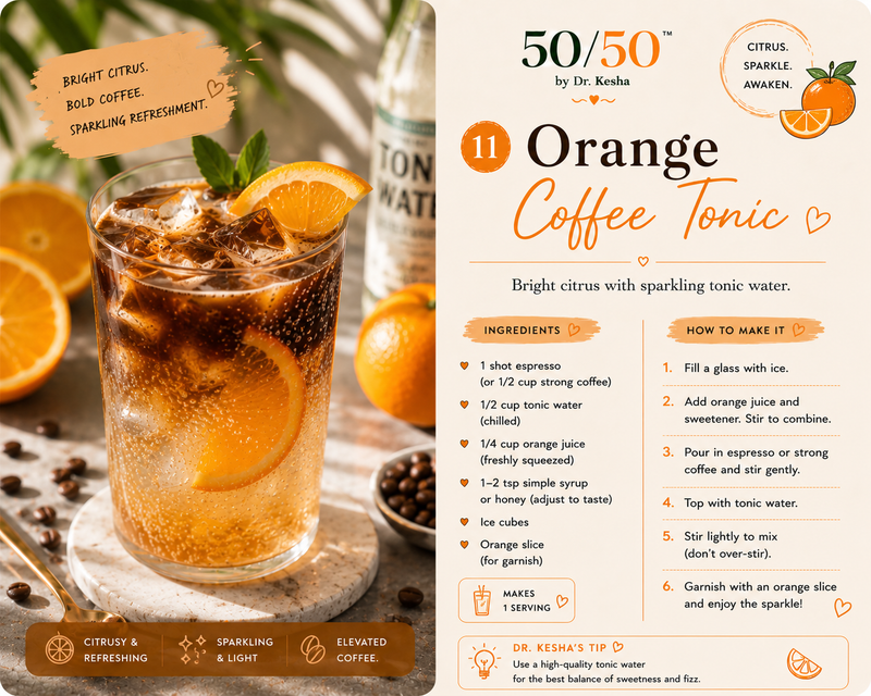 Orange Coffee Tonic