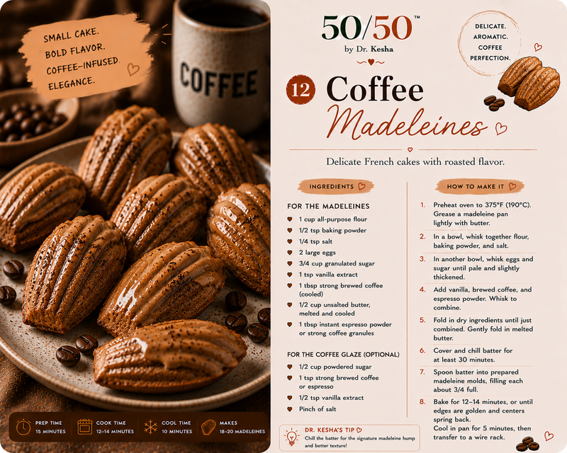 Coffee Madeleines