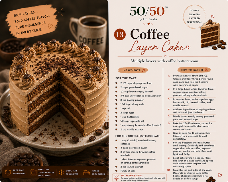 Coffee Layer Cake