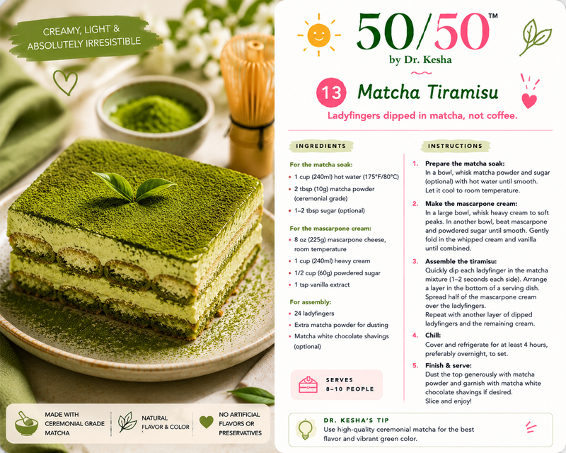 Matcha Tiramisu
