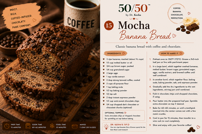 Mocha Banana Bread