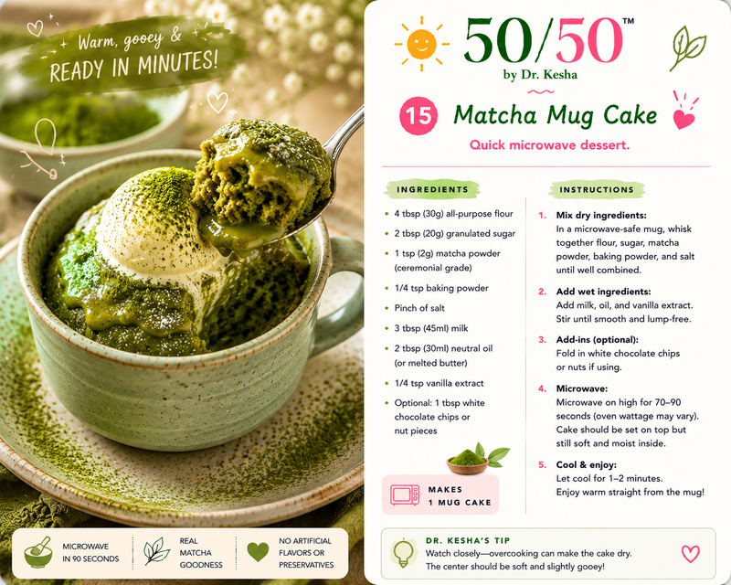 Matcha Mug Cake