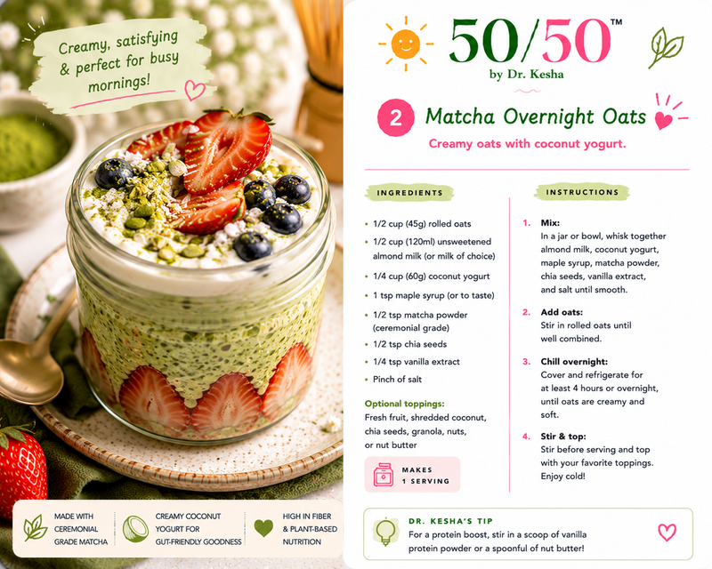 Matcha Overnight Oats