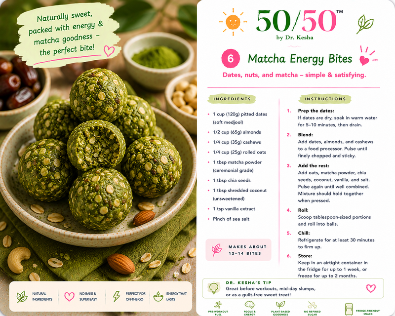Matcha Energy Bites