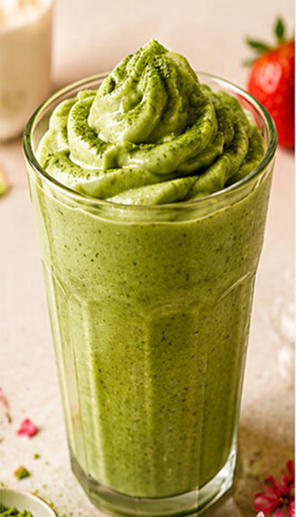 Matcha Berry Smoothie