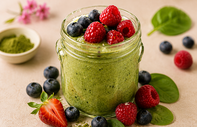 Matcha Overnight Oats
